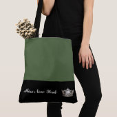 Miss America Silver Crown Canvas tas-Large Cactus Tote Bag (Dichtbij)