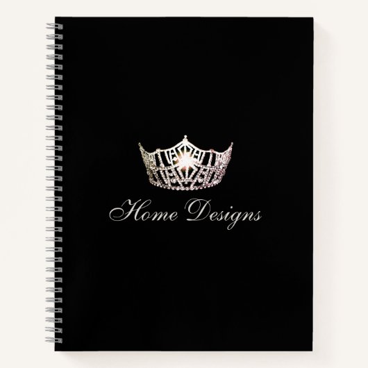 Miss America Silver Crown Custom Graph Notitieboek (Voorkant)