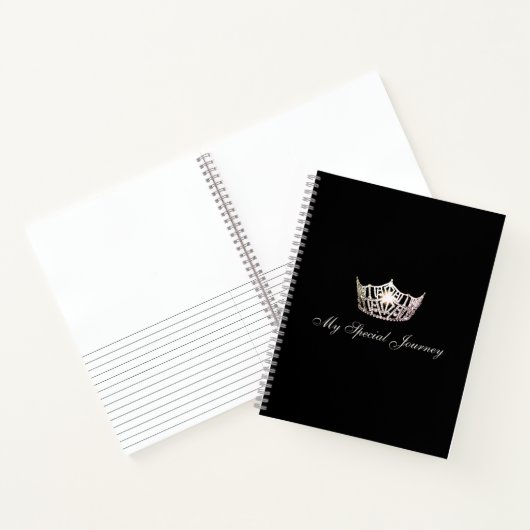 Miss America Silver Crown Custom Journal-Notitiebo Notitieboek (Binnen)