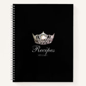 Miss America Silver Crown Custom Recipe Notitieboe Notitieboek (Voorkant)