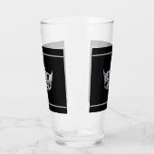 Miss America Silver Crown Glass Glas (Links)