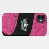 Miss America Silver Crown iPhone 11 Hoesje (Achterkant (horizontaal))