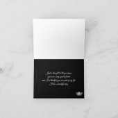 Miss America Silver Crown Note Kaart denkt aan (Binnen)