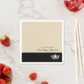 Miss America Silver Crown Paper Napkins Servet (Insitu)