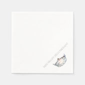 Miss America Silver Crown Paper Napkins Servet (Voorkant)