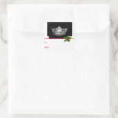 Miss America Silver Crown Peel & Stick Gift Labels (Tas)