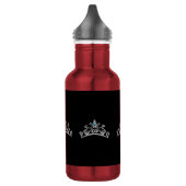Miss America Silver Crown Pexagon Water Bottle Waterfles (Links)