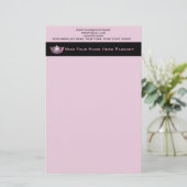 Miss America stijl aangepaste briefhoofd Briefpapier (Staand voorkant)