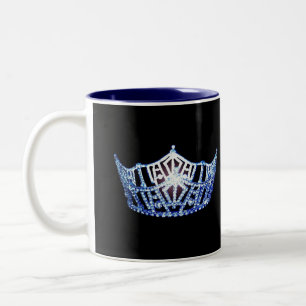 Miss America stijl Blue Crown Mok
