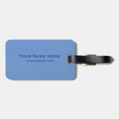 Miss America stijl Crown Bagagelabel (Achterkant horizontaal)