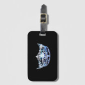 Miss America stijl Crown Bagagelabel (Voorkant (verticaal))