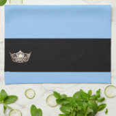 Miss America stijl Crown Keuken Handdoek (Gevouwen)