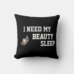 Miss America-stijl Crown Need My Sleep Pillow Kussen