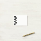 Miss America stijl Crown Post-it-Notes Post-it® Notes (Op bureau)