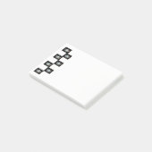 Miss America stijl Crown Post-it-Notes Post-it® Notes (Schuin)