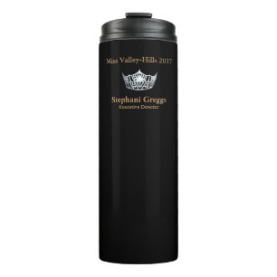 Miss America-stijl Crown Thermal Tumbler Thermosbeker