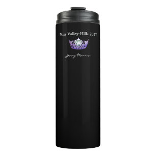Miss America-stijl Crown Thermal Tumbler Thermosbeker