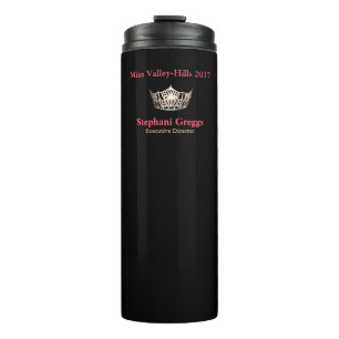 Miss America-stijl Crown Thermal Tumbler Thermosbeker