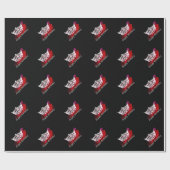 Miss America stijl Crown Wrapping Paper Cadeaupapier (Vlak)