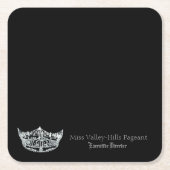 Miss America stijl Executive Paper Onderzetters (Voorkant)