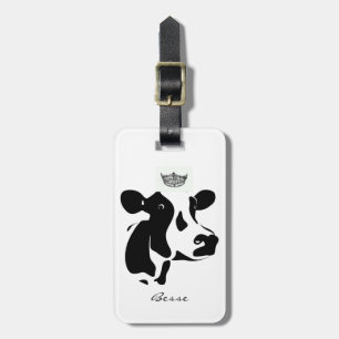 Miss America stijl Ko Kronen Bagage Label