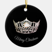 Miss America stijl kroon ornament (Voorkant)