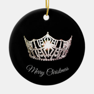 Miss America stijl kroon ornament
