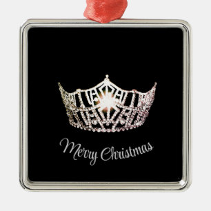 Miss America stijl kroon ornament