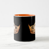 Miss America stijl Oranje Crown Mok (Center)