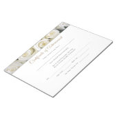 Miss America stijl Pageant Certificates-Achievmmme Notitieblok (Schuin)