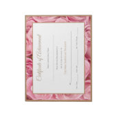 Miss America stijl Pageant Certificates-Achievmmme Notitieblok (Linkerzijde)