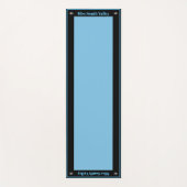 Miss America stijl Pageant Crown Custom Yoga Mat (Voorkant)