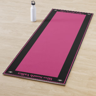Miss America stijl Pageant Crown Custom Yoga Mat
