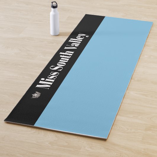 Miss America-stijl Pageant Crown Yoga Mat (In situ)