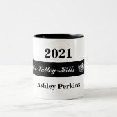 Miss America stijl Pageant Kroon Uw Titel Mok (Center)