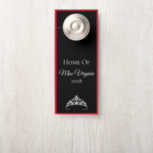 Miss America stijl Pageant SLVR Crown door Hanger