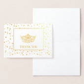 Miss America stijl verkiezing kroon Folie Kaarten (Display)