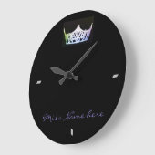 Miss America stijl Zilver/Combo Crown Klok (Hoek)