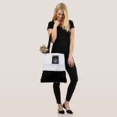 Miss America Style Black Bottom Crown Tas (Op model)