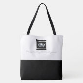 Miss America Style Black Bottom Crown Tas (Achterkant)