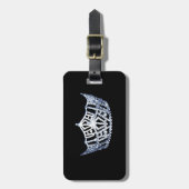 Miss America Style Crown Bagagelabel (Voorkant verticaal)