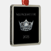 Miss America style Crown Christmas Ornament (Rechts)