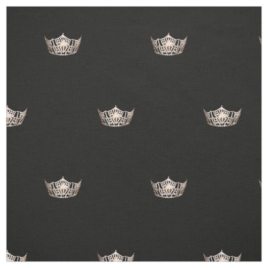 Miss America Style Crown Fabric van Yard Stof (Swatch)