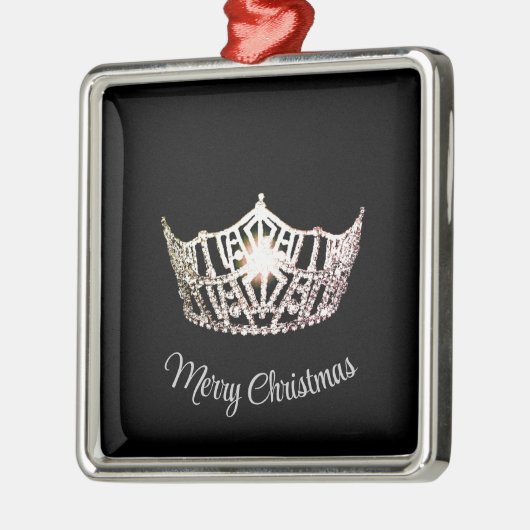 Miss America Style Crown Ornament (Links)