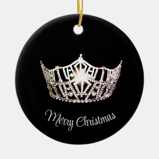 Miss America Style Crown Ornament (Voorkant)