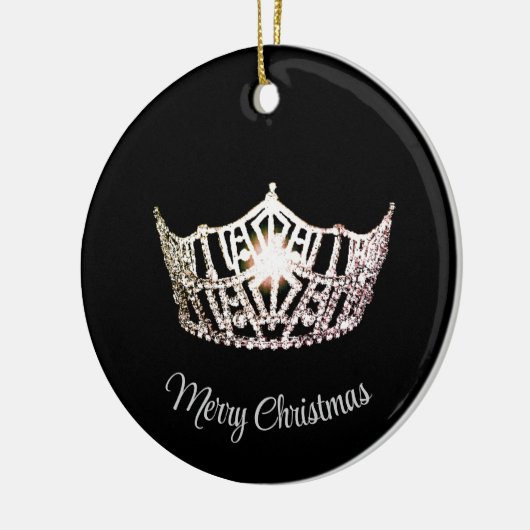 Miss America Style Crown Ornament (Links)