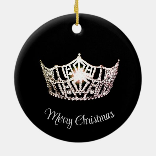 Miss America Style Crown Ornament (Achterkant)