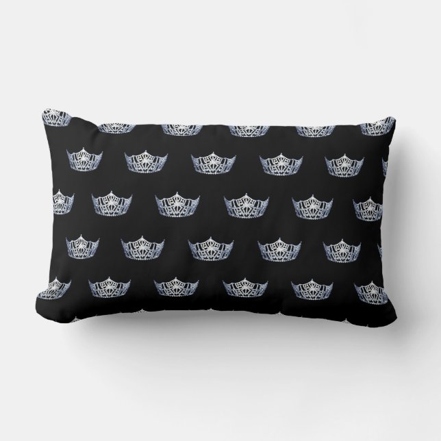 Miss America Style Crown Pillow Kussen (Voorkant)