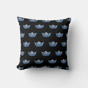 Miss America Style Crown Pillow Kussen