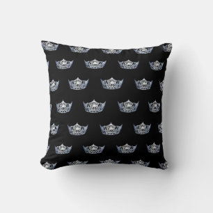 Miss America Style Crown Pillow Kussen